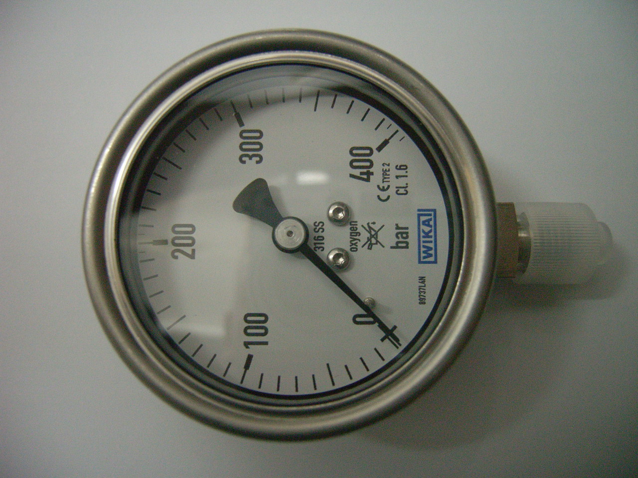 Sauerstoff-Manometer 0-400 bar Digital oder Analog