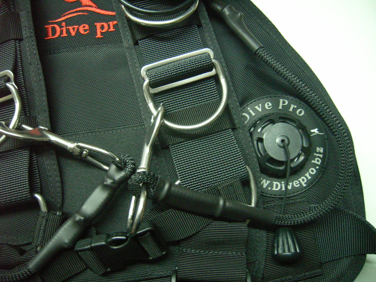Dive Pro Sidemountjacket "Explorer" individuell mit deinem Namen bestickt