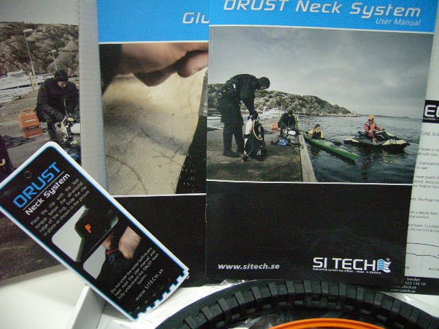 SiTech ORUST Neck System mit Silikon Halsmanschette-Manschettenwechsel ohne Werkzeug