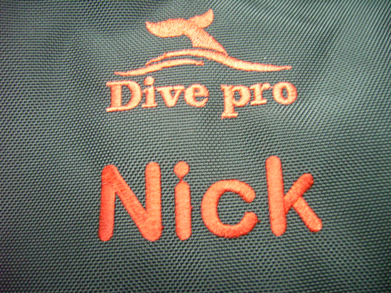 Dive Pro Sidemountjacket "Explorer" individuell mit deinem Namen bestickt
