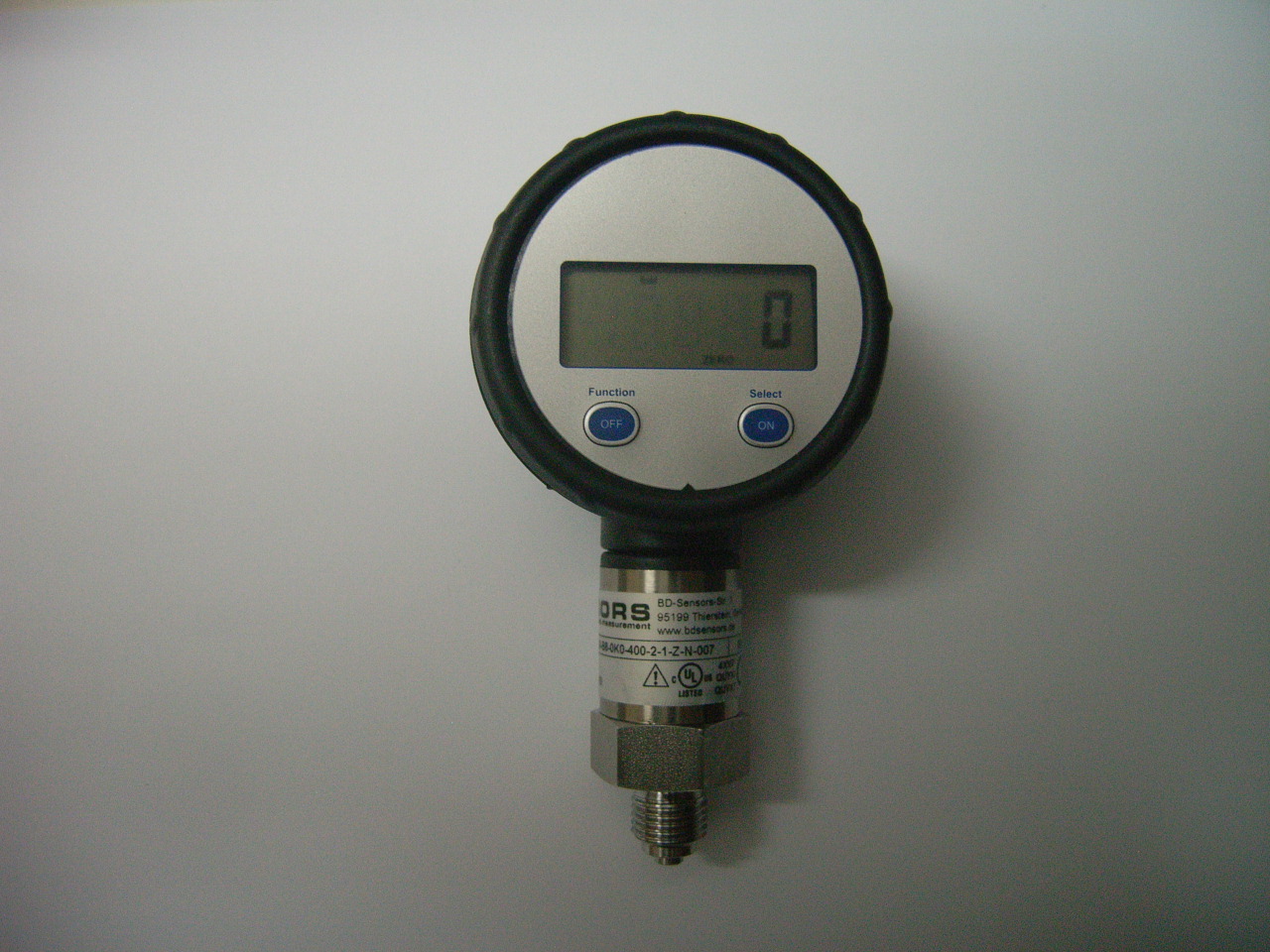 Sauerstoff-Manometer 0-400 bar Digital