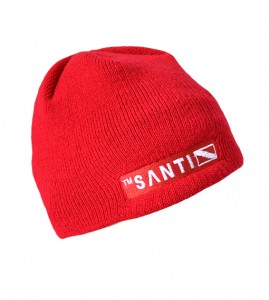 Santi Beanie Hat in rot