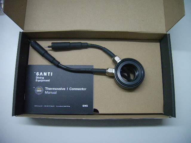 SANTI Double Dry Suit Connector für Apeks-Ventile
