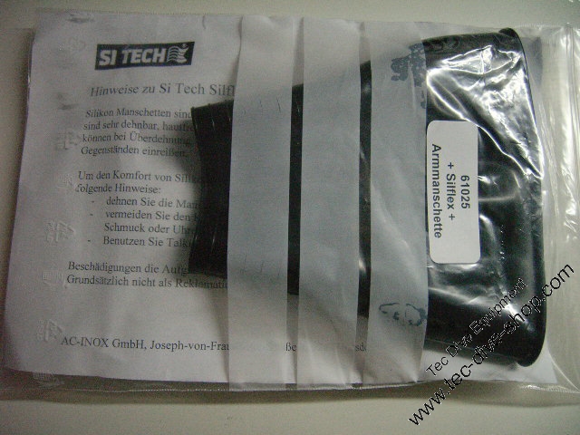 SiTech Siflex Armmanschette  XL in schwarz oder cyan