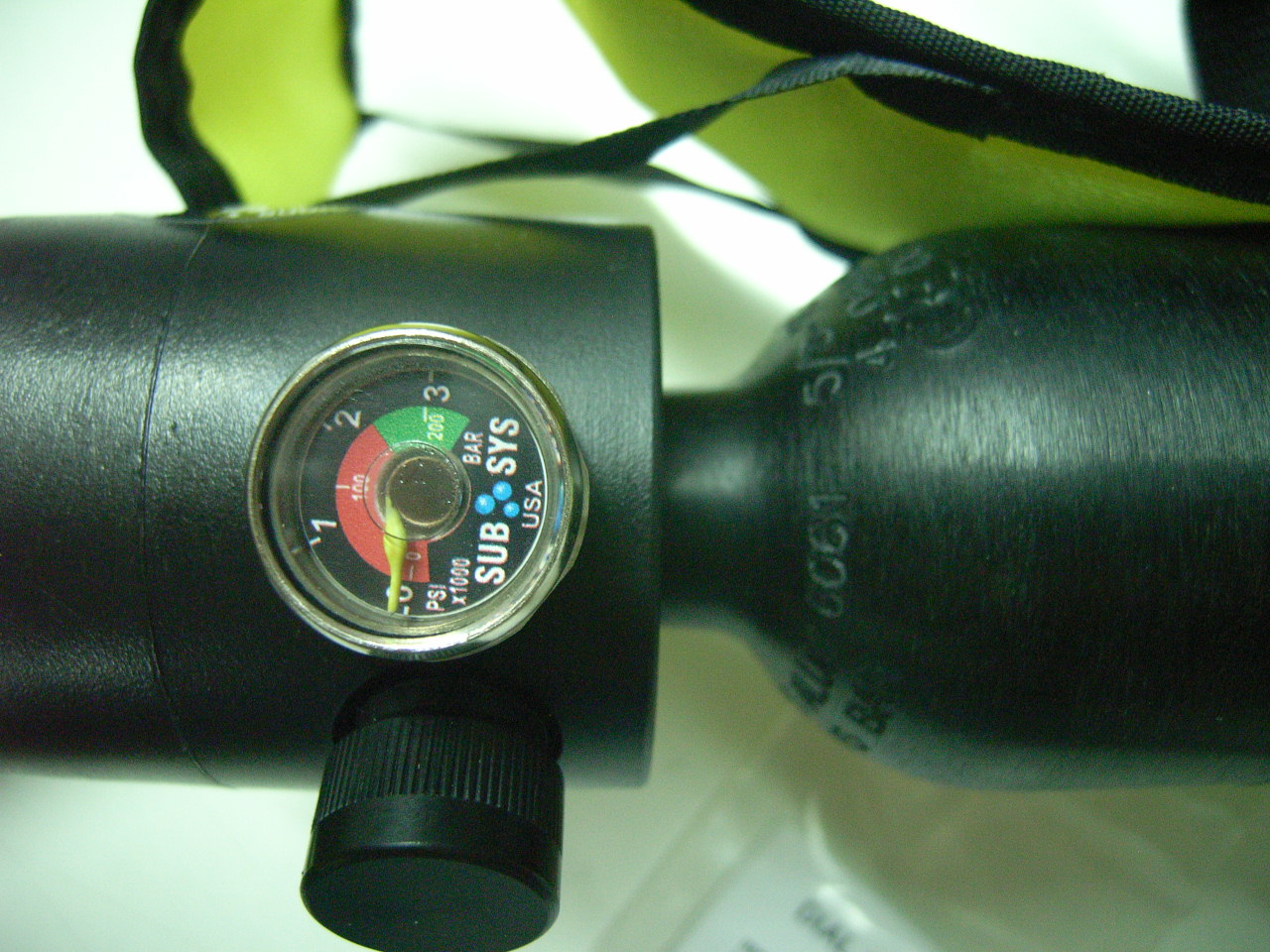 Nautec Analog-Manometer für Spare Air