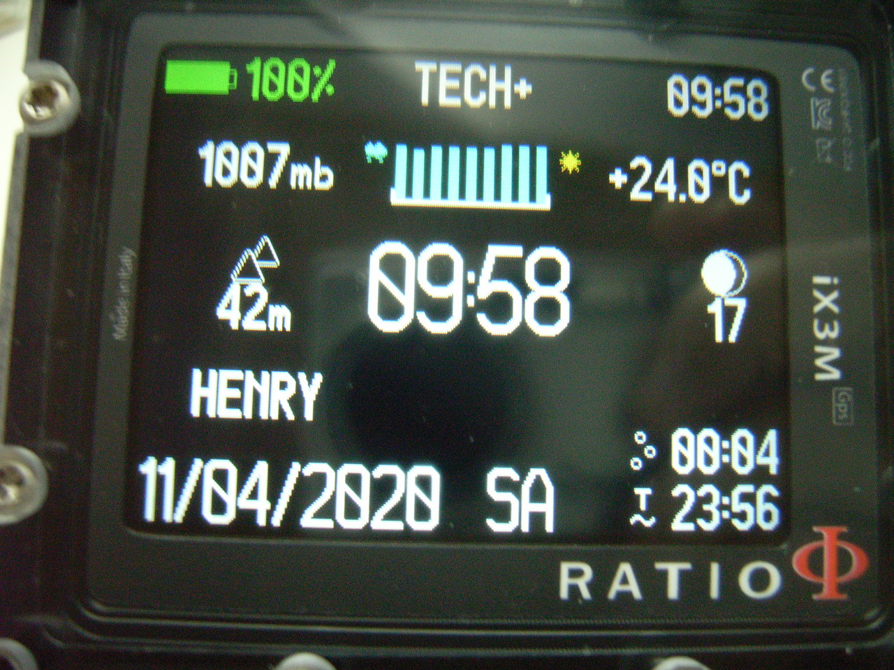 Ratio IX3M GPS Tech + (mit Gps )