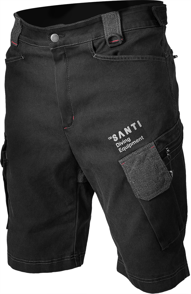 SANTI  SCUBA-DENIM-Shorts