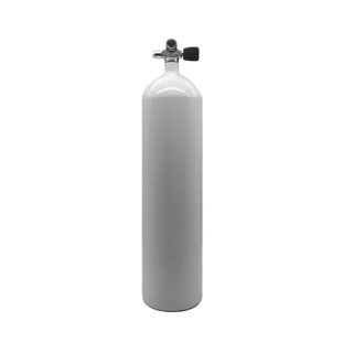 ECS Stahlflasche 1 Liter 200 bar 82,5 mm Durchmesser mit Monoventil  M18x1,5 