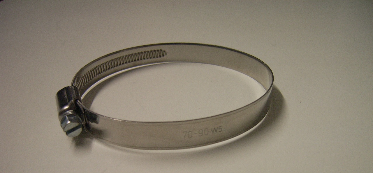 Schlauchschellen für Durchmesser 90-110mm aus Edelstahl
