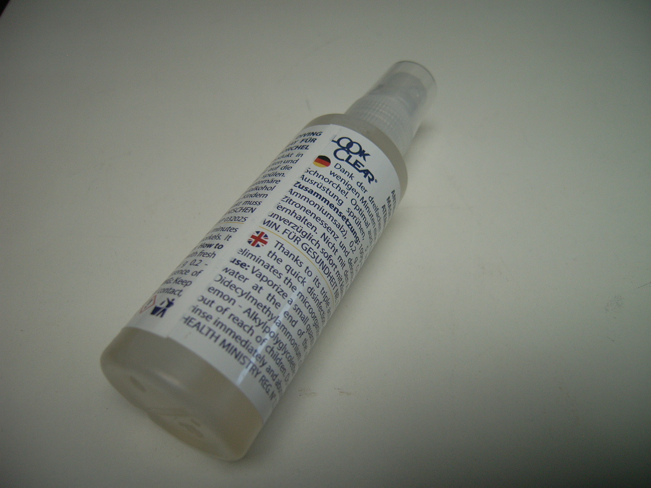 Look Clear Desinfektionsspray ( 58 ml Pumpspray )