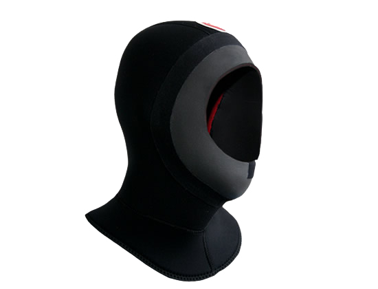 SANTI Kopfhaube 6mm für Vollgesichtsmaske, Wärmekragen